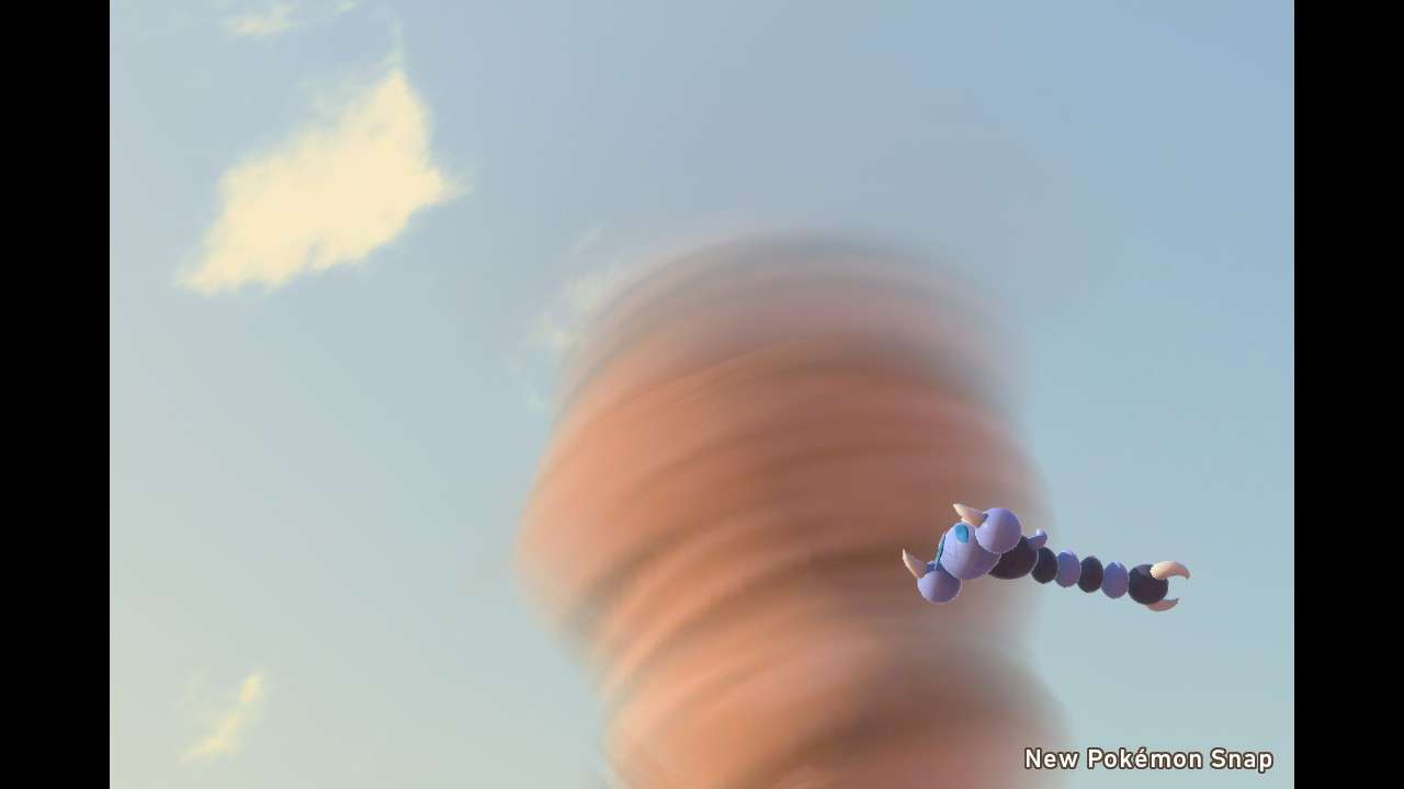 skorupi, fully straight and upside down, experiencing a tornado
